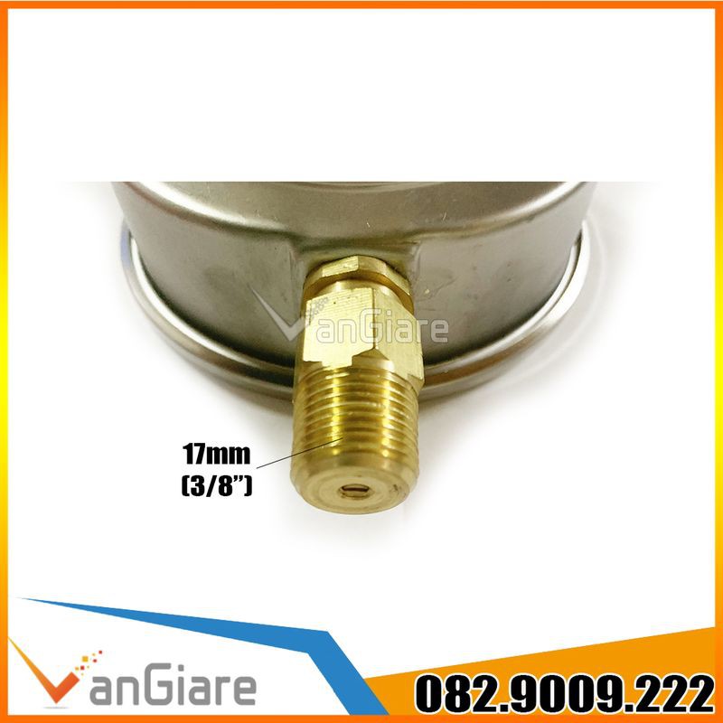 [Nhiều size] Đồng hồ đo áp suất dầu Badotherm mặt 100mm