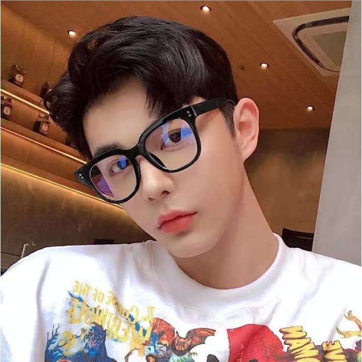 Mắt kính thời trang nam nữ, gọng kính râm hàn quốc chống ánh sáng xanh K018 shop377