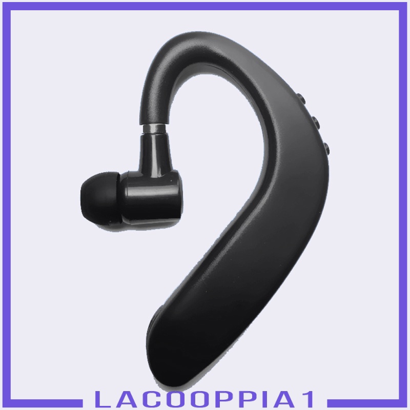 [LACOOPPIA1] Wireless Bluetooth Headset Ear Hook Earphones Noise Cancelling Lightweight