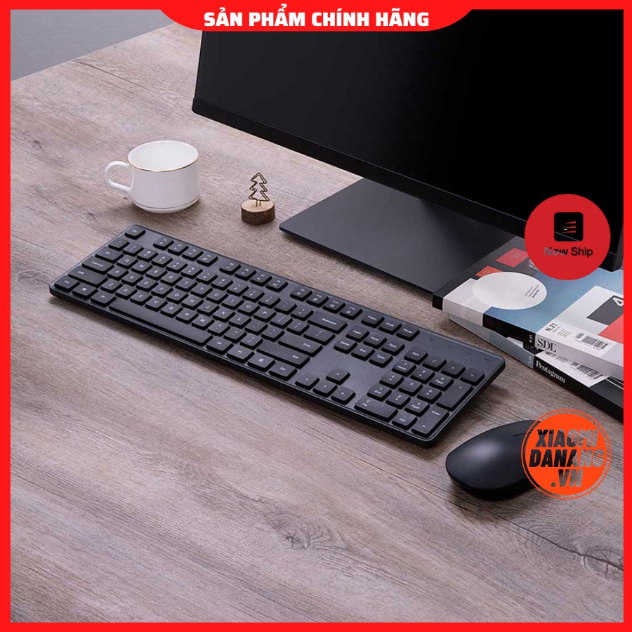 [Mã 155ELSALE giảm 7% đơn 300K] BỘ BÀN PHÍM VÀ CHUỘT KHÔNG DÂY XIAOMI MIIIW