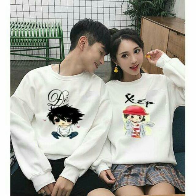Áo đôi . Áo thu đông chất đẹp giá rẻ có videol hình thật