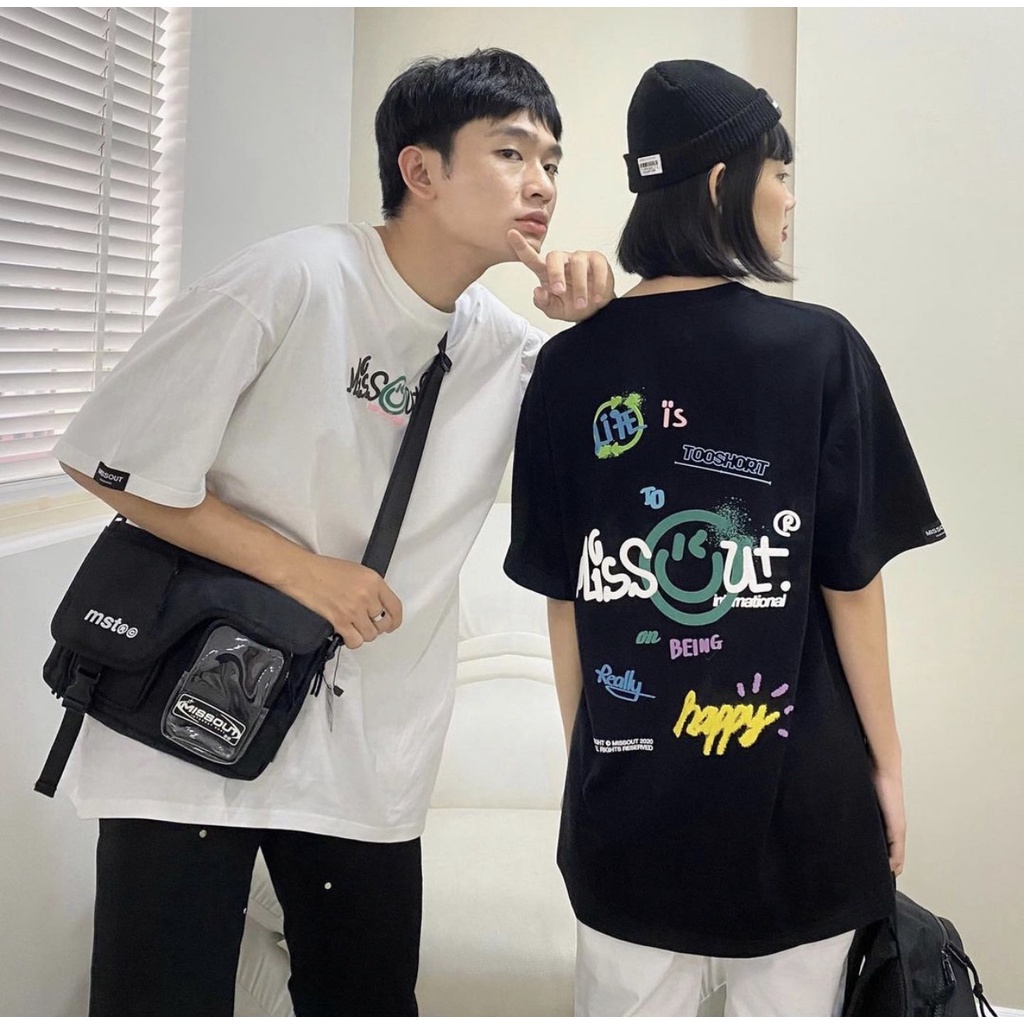 Áo thun Missout Tee Local brand unisex - Áo phông nam nữ tay lỡ, form rộng wearzone