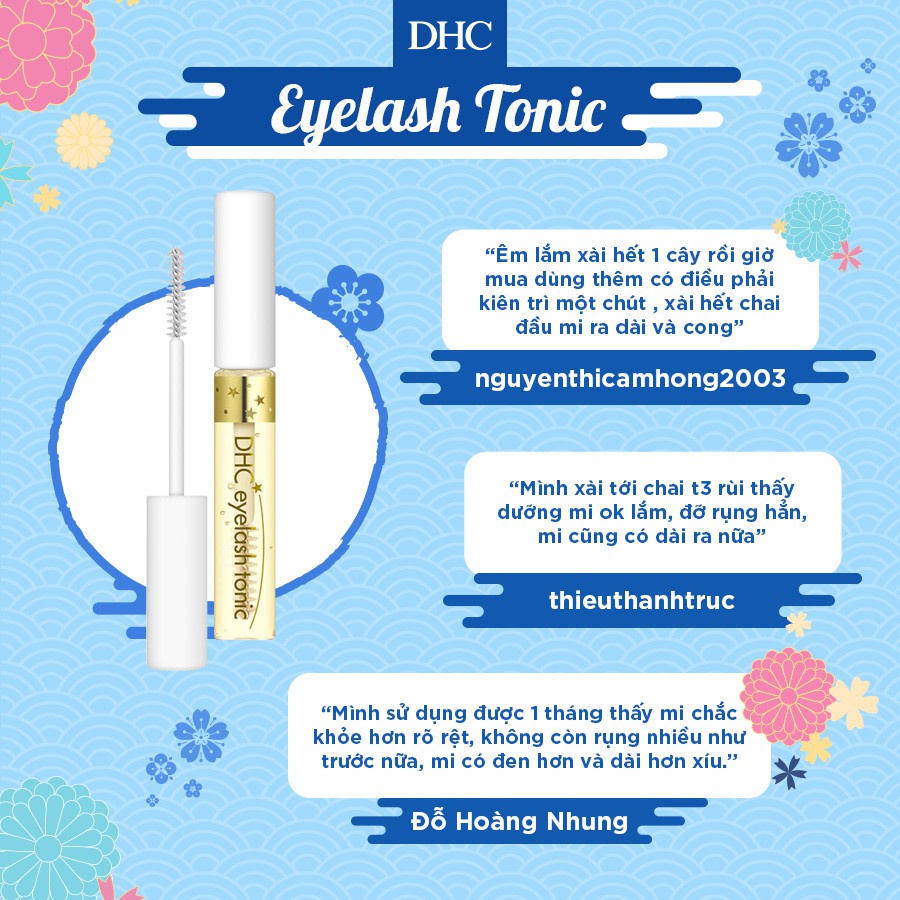 Tinh chất dưỡng mi DHC Eyelash tonic 6.5ml