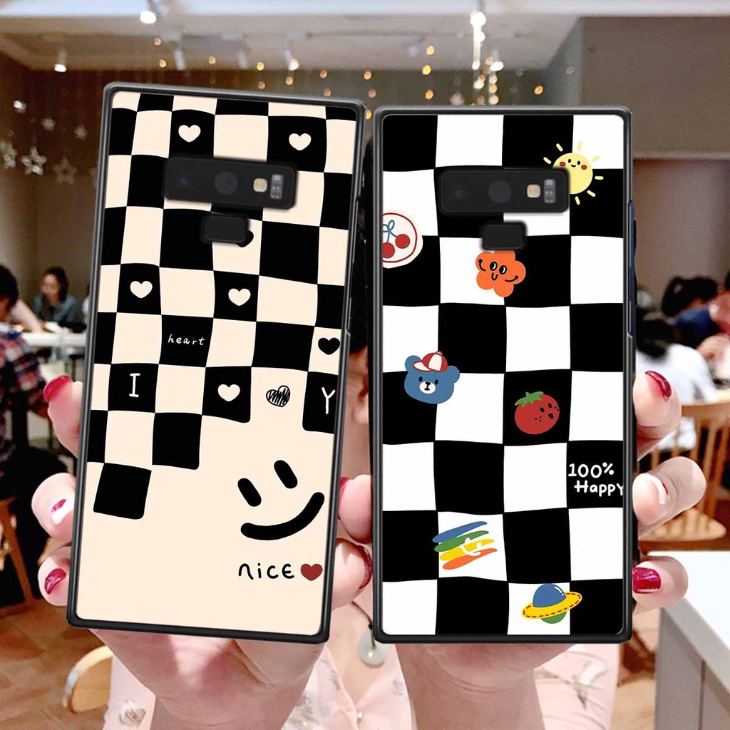 Ốp Samsung Note 9 họa tiết hoa, gấu thời trang, ốp dẻo bền đẹp
