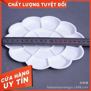 Khay pha màu hoa đào 18cm