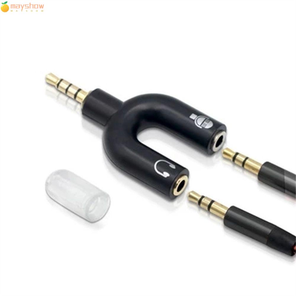 Bộ Chia Âm Thanh Tai Nghe / Mic / Tai Nghe 3.5mm Hình Chữ U Nhiều Màu Sắc Cho Ps4