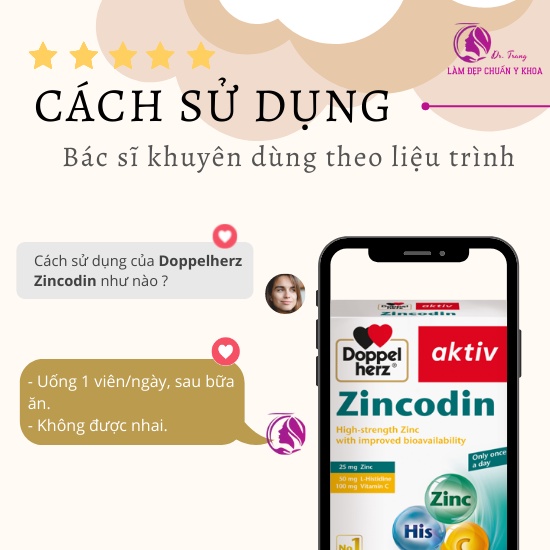 Zincodin Aktiv bổ sung vi chất tăng sức đề kháng