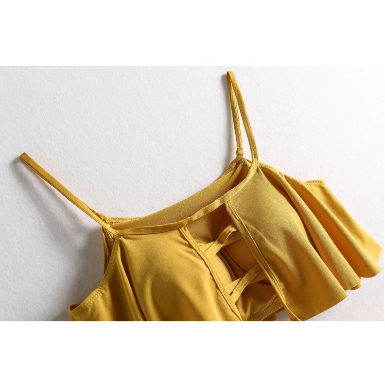 Bộ Đồ Bơi Ba Mảnh Phối Ren Thời Trang Dành Cho Nữ 2021 | BigBuy360 - bigbuy360.vn