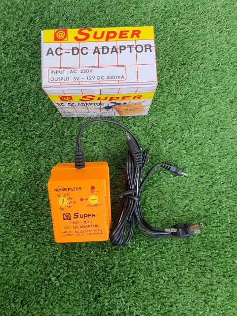 Nguồn Adapter.đa năng Super 1000mA.450mA.Moden 1080.6 đầu ra 3v.