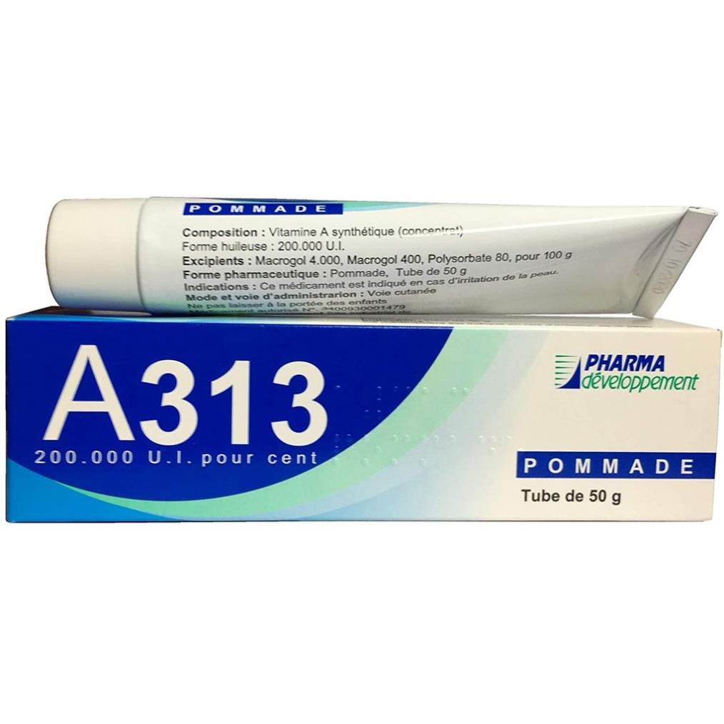 A313 Retinol nội địa Pháp - Kem A313 Pommade Retinol Cream Ngừa Mụn, Chống Lão Hóa, Giảm Nếp Nhăn 50g | BigBuy360 - bigbuy360.vn
