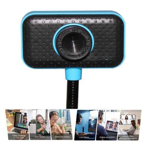 Webcam Có Mic Học Online Cho Máy Tính, Laptop, Máy Tính Xách Tay Máy Tính Để Bàn HD 2.0MP | BigBuy360 - bigbuy360.vn