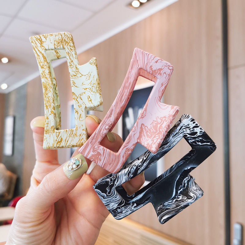 Kẹp Tóc Hình Chữ Nhật Lớn 2021