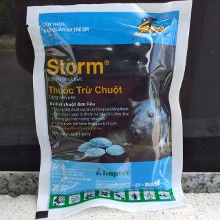  Bả diệt chuột đơn liều STORM diệt chuột ngay từ lần đầu ăn 20 viên nén?🐀🐀 