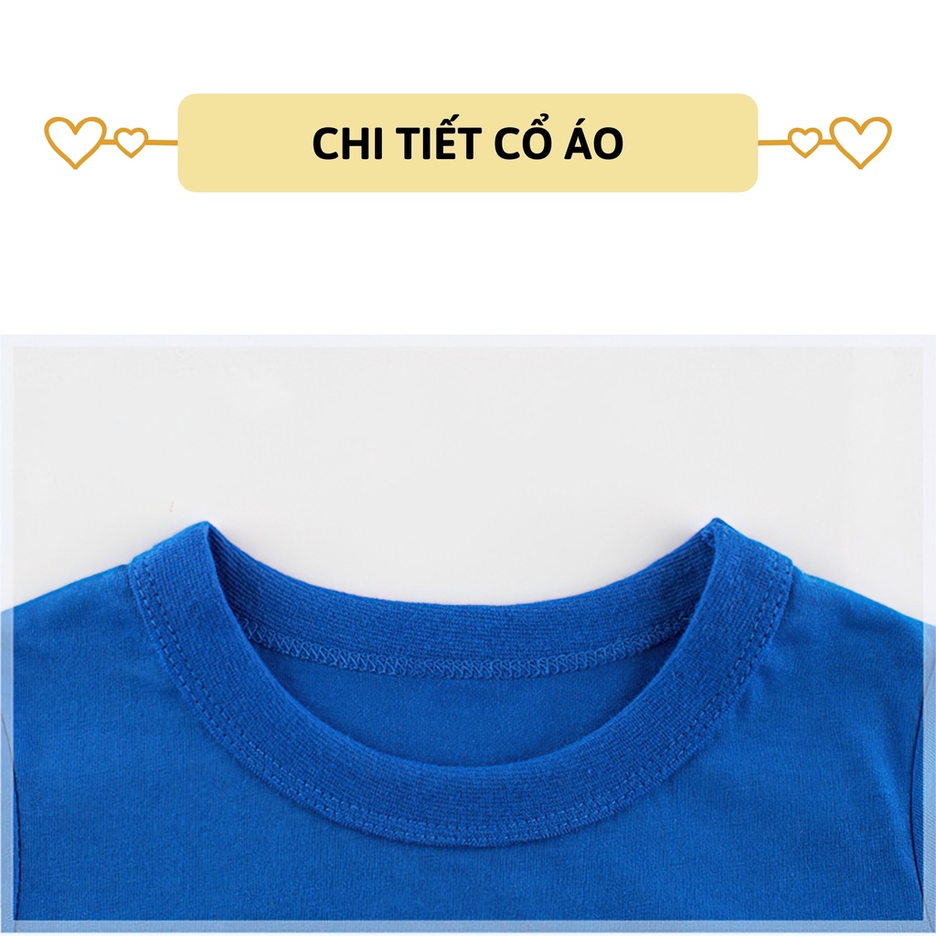 Áo thun bé trai ngắn tay 27Kids Forest Kingdom áo cộc nam 100% Cotton cho trẻ từ 2-10 tuổi BSTS14