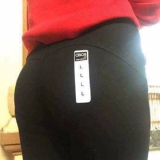 Quần leging dài nâng mông màu xám