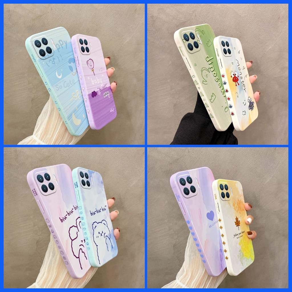 Ốp lưng oppo a93 Ốp Lưng OPPO A93 Ốp Điện Thoại Silicon Mềm Chống Rơi Họa OPPO A93