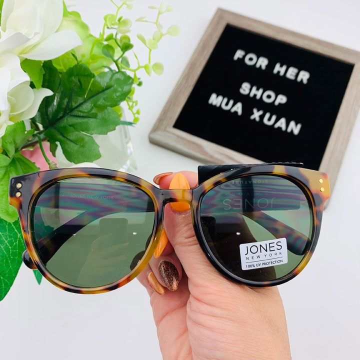 Kính mát Jones New York Cat Eye Brown Tortoise/ Grey