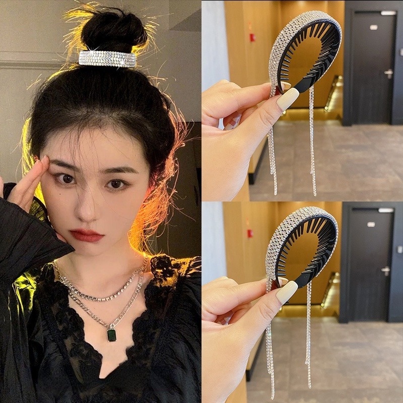 Kẹp Tóc Hình Nơ Đính Ngọc Trai Thời Trang