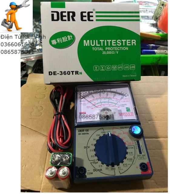 Đồng Hồ DER 360TRn Zin