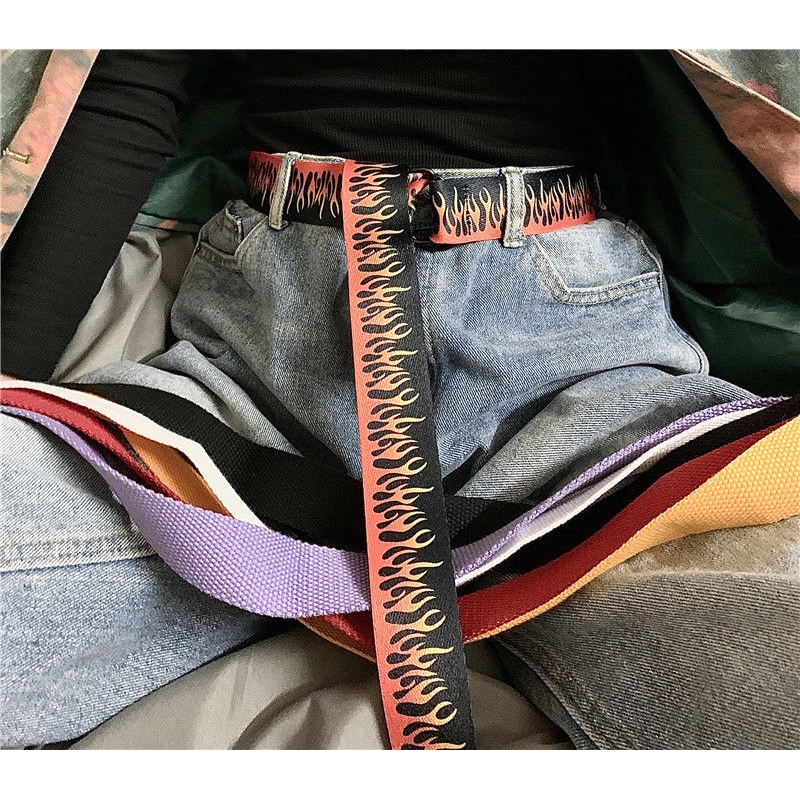 Thắt Lưng Phong Cách Harajuku Cá Tính Màu Sắc Đơn Giản 22808