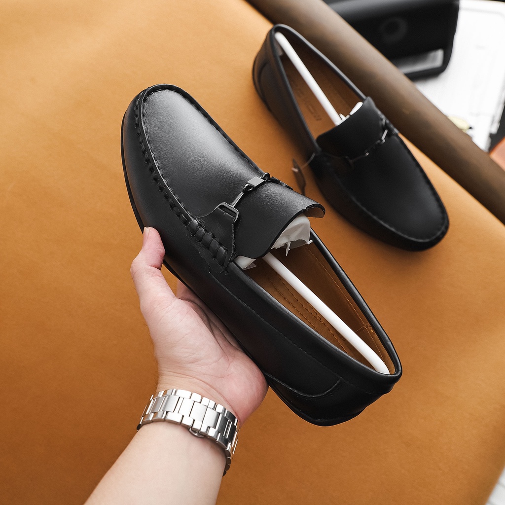 Giày Tây Nam , Loafer Classic Black , Chất Da PU Cao Cấp , GI000579,SOMEHOW