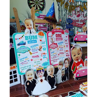 Chibi nhân vật hoạt hình cho bé