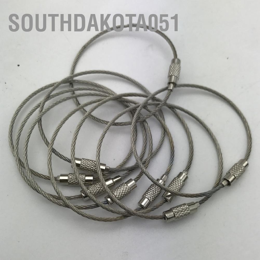 Southdakota051 High Strength Stainless Steel Wire Cable Chain Cord Necklace Jewelry