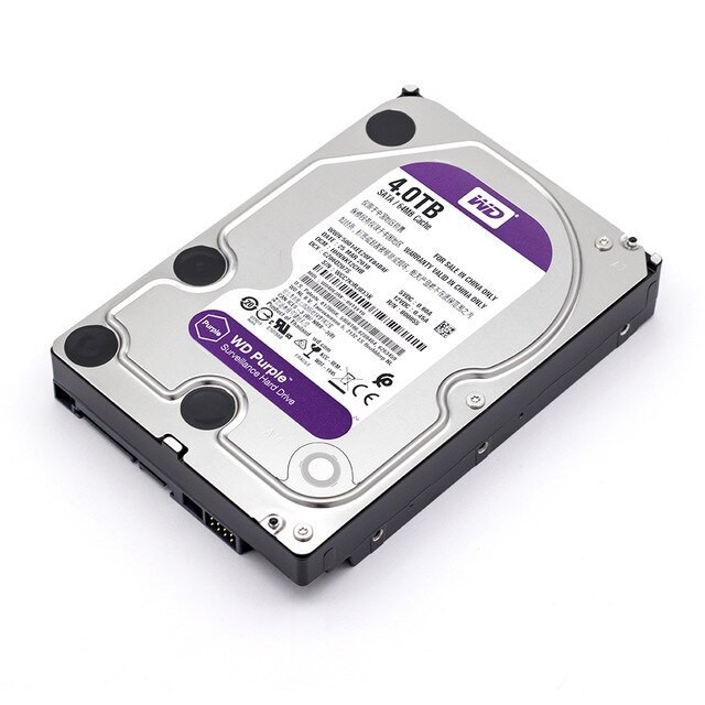 HDD 💎𝓕𝓡𝓔𝓔𝓢𝓗𝓘𝓟💎 Ổ CỨNG HDD PC WesternDigital 4TB Purple (Chuyên Camera) - BH 24 THÁNG SPTECH COMPUTER