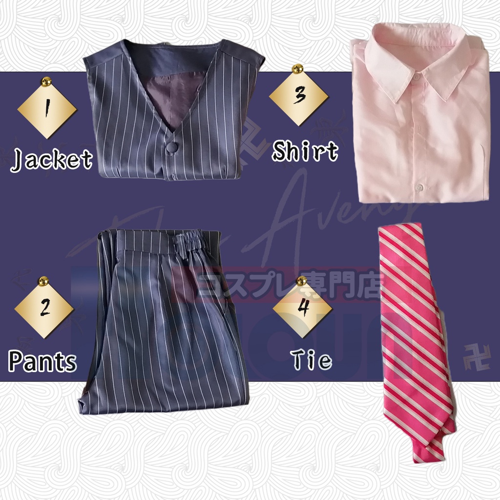 HOLOUN Tokyo Revengers Set 4 Áo Vest Hóa Trang Nhân Vật Phim Hoạt Hình  Bonten Haruchiyo Sanzu Casual Daily Wearing Christmas Holiday Gift