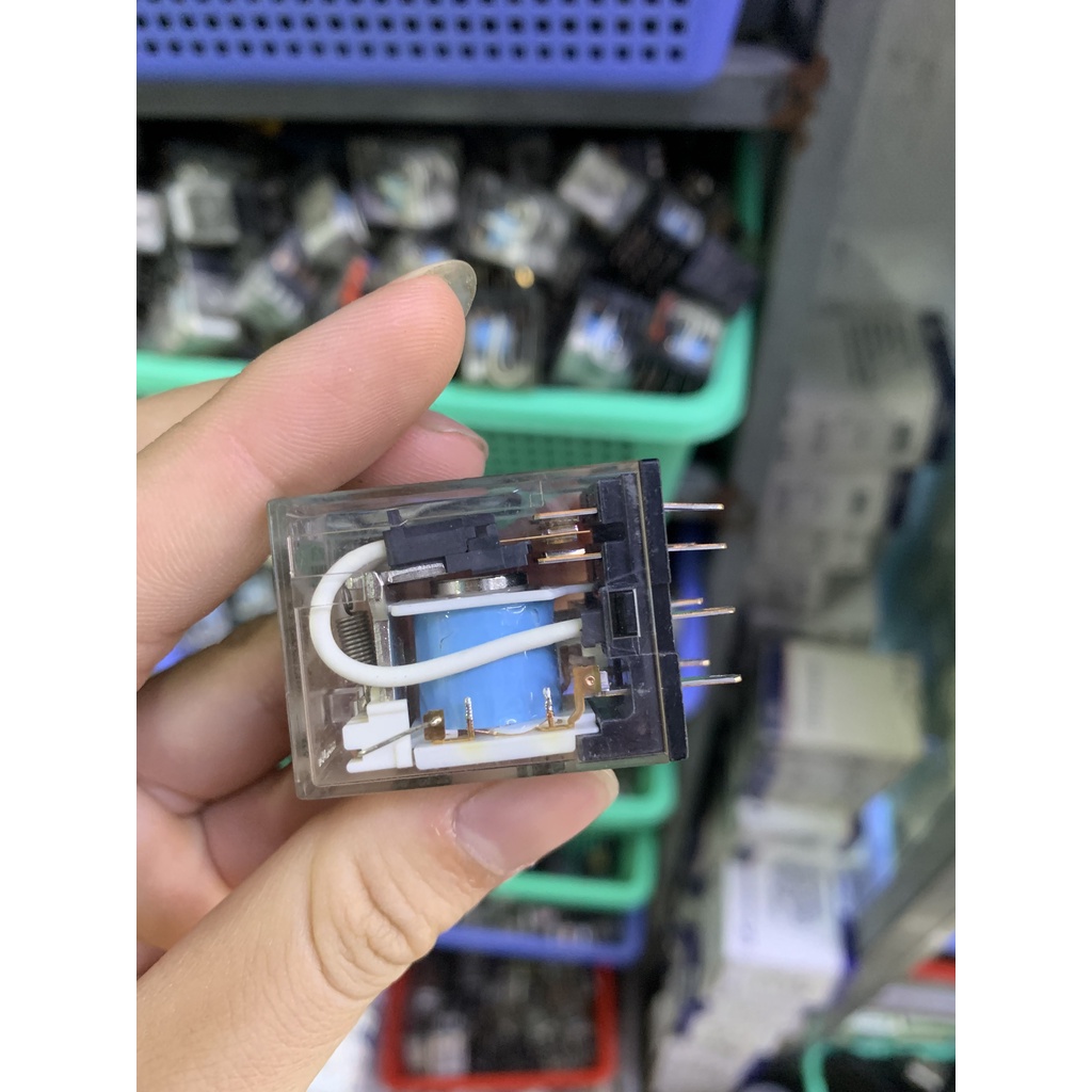 Rơle Relay 8 Chân - 14 Chân - Hàng Đẹp 90% - Điện 12VDC 24VDC 220VAC