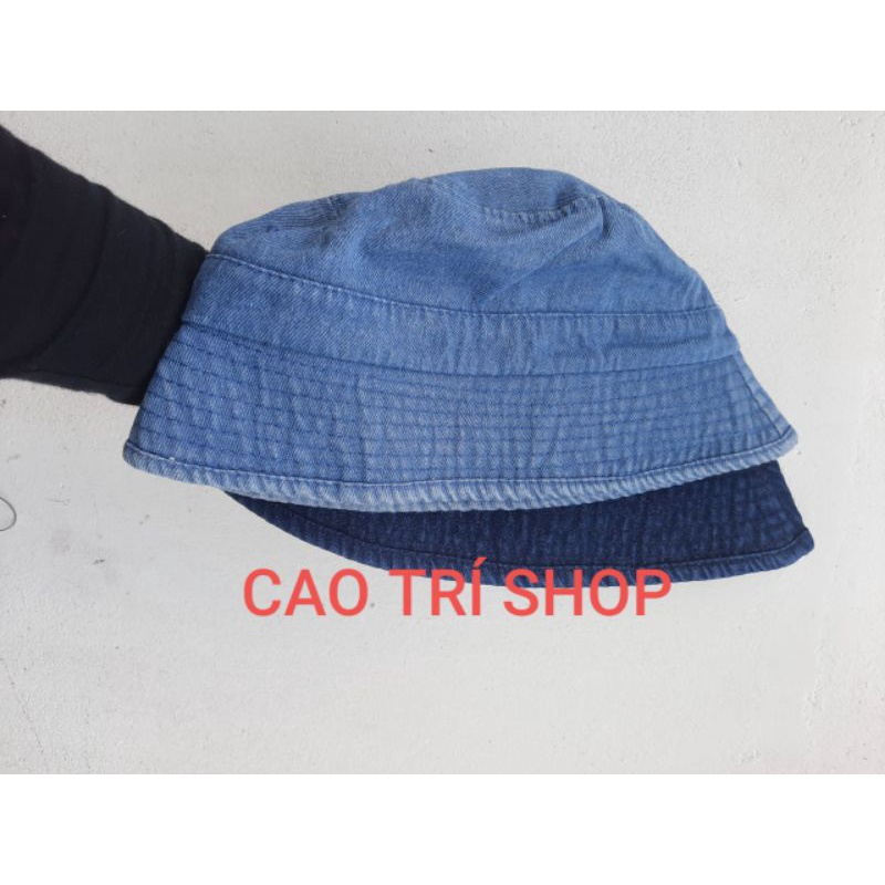 [SẴN] Mũ Nón Bucket Jeans Demin Vành Nhỏ