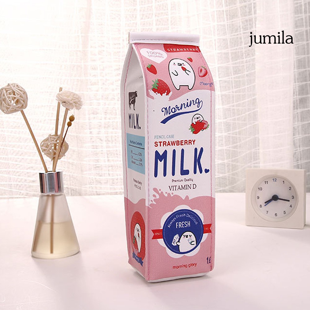 Túi Đựng Bút Hình Hộp Sữa Sáng Tạo