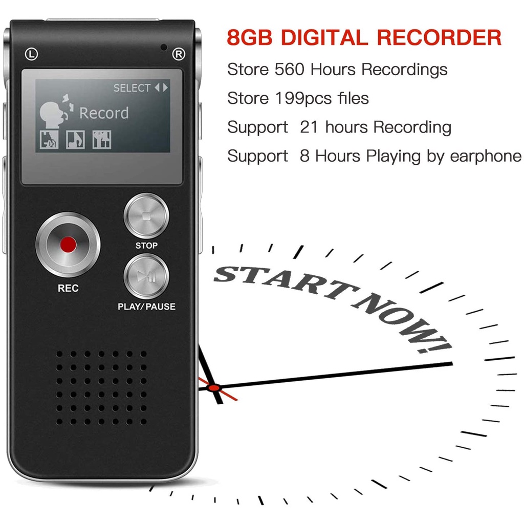 Máy ghi âm giọng nói mini siêu nhỏ SK-012 8GB Kỹ Thuật Số Mini Ghi Âm Giọng Máy Nghe Nhạc MP3 Máy Ghi Âm Điện Thoại Âm Thanh Dụng cụ cần thiết cho nhà báo phóng viên ,Hoc sinh