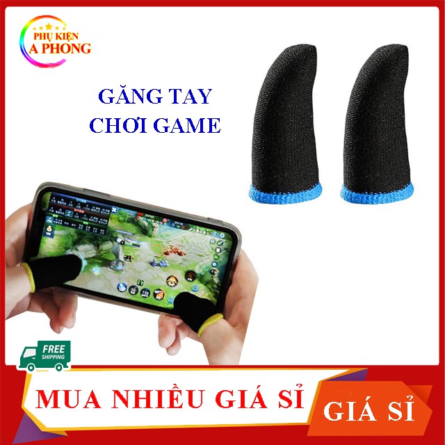 Găng tay chơi game PUBG, Liên quân, Freefire trên điện thoại chống mồ hôi tăng độ nhạy cảm ứng | BigBuy360 - bigbuy360.vn