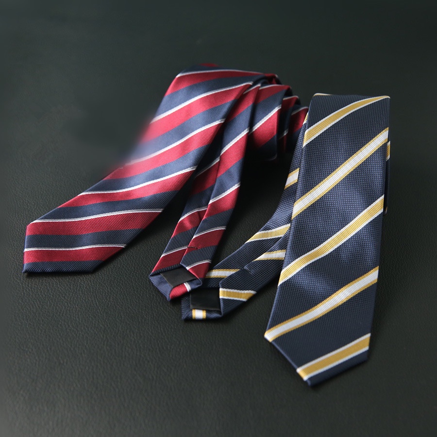 Cà Vạt Bản Nhỏ 6cm Họa Tiết Sang Trọng Cho Nam