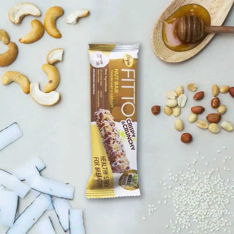 THANH NĂNG LƯỢNG HẠT VÀ GẠO LỨC FITTO