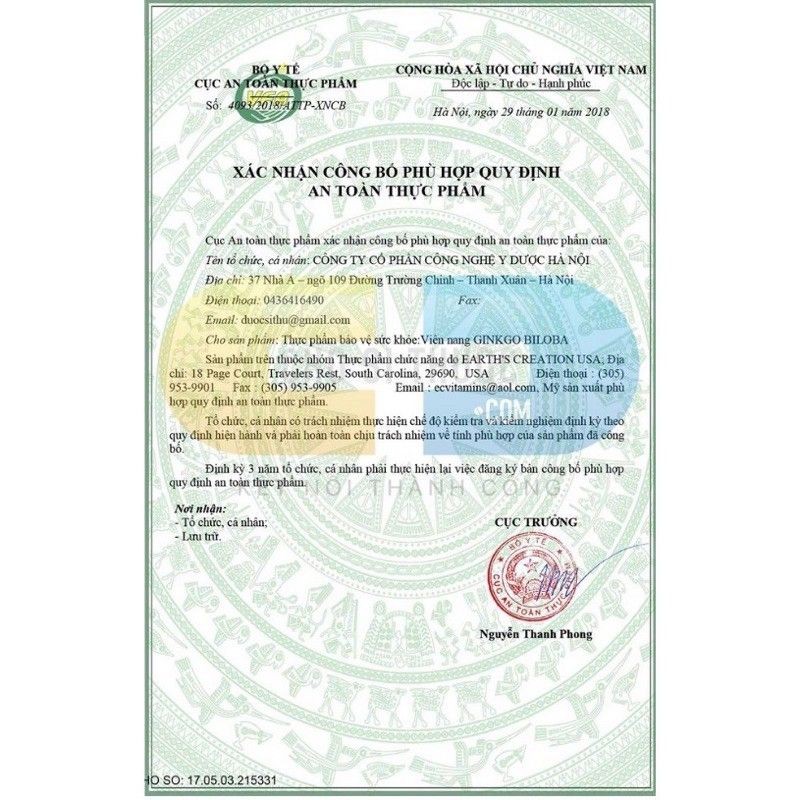 viên uống Ginkgo Biloba 340 viên của Mỹ date 2025