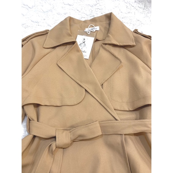 Áo khoác mỏng dáng peplum freesize