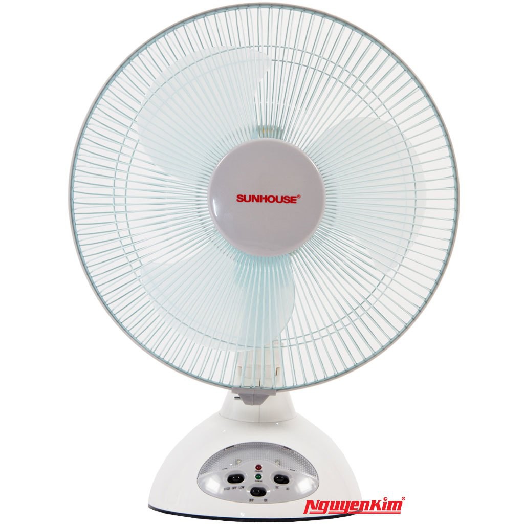 Quạt sạc tích điện Sunhouse SHD712