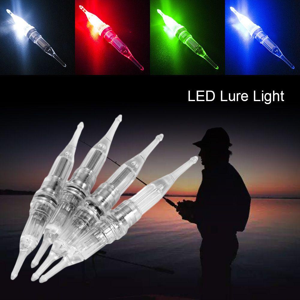 MYRONGVN Set 2 Mồi Giả Nhử Cá Có Gắn Đèn LED