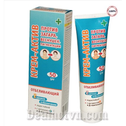 Kem chống nắng trắng da Floresan spf 50+ của Nga