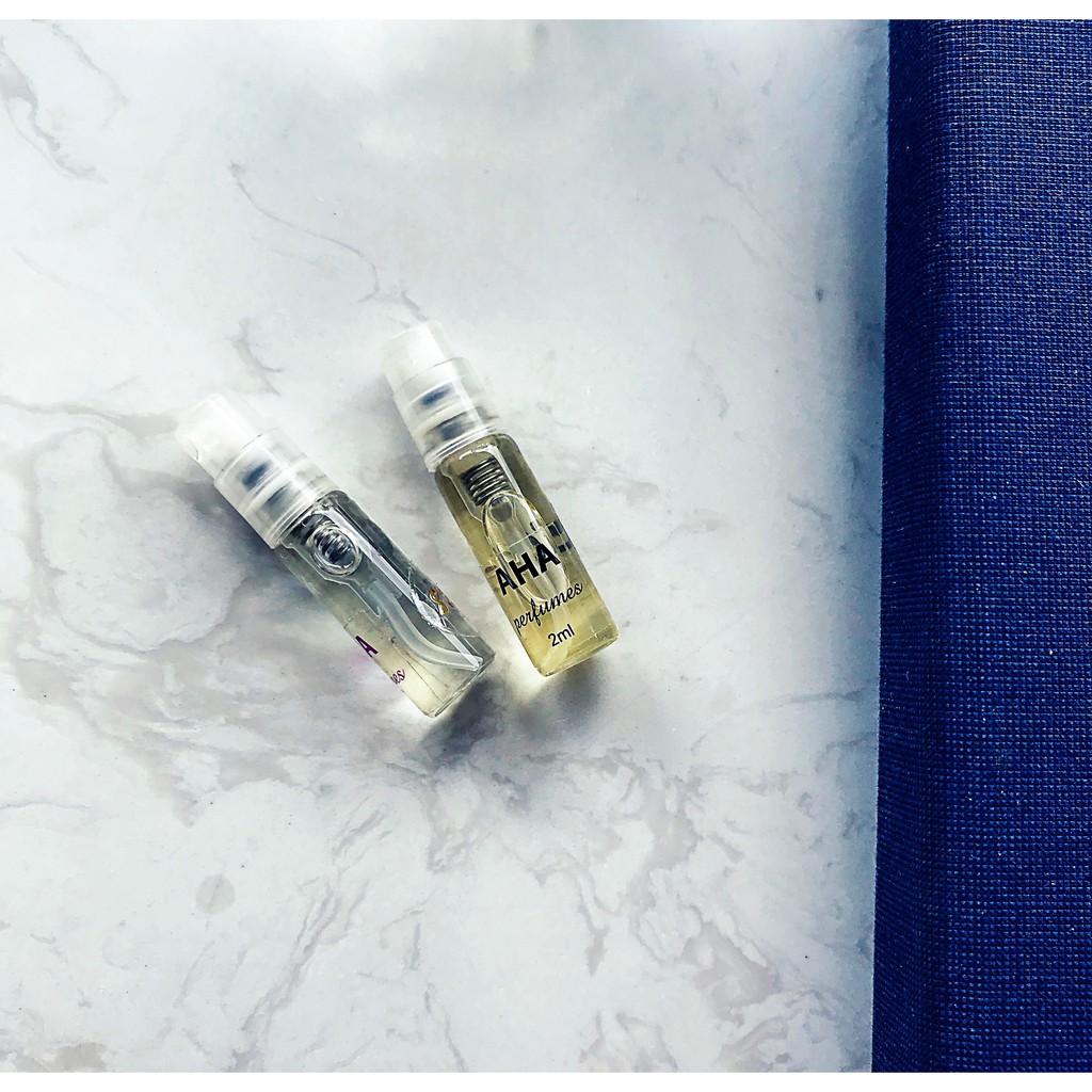 Combo 2 chai nước hoa mini 2ml Aha Nam + Nữ