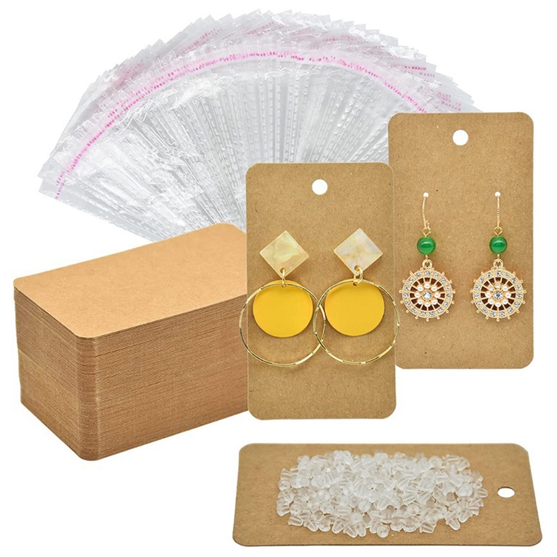 Set 100 Thẻ Trưng Bày Bông Tai Tiện Lợi