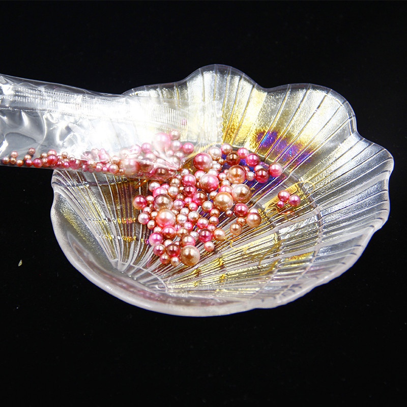 Ngọc trai nhân tạo màu gradient chuyên dụng để trang trí khi đúc epoxy resin làm đồ thủ công