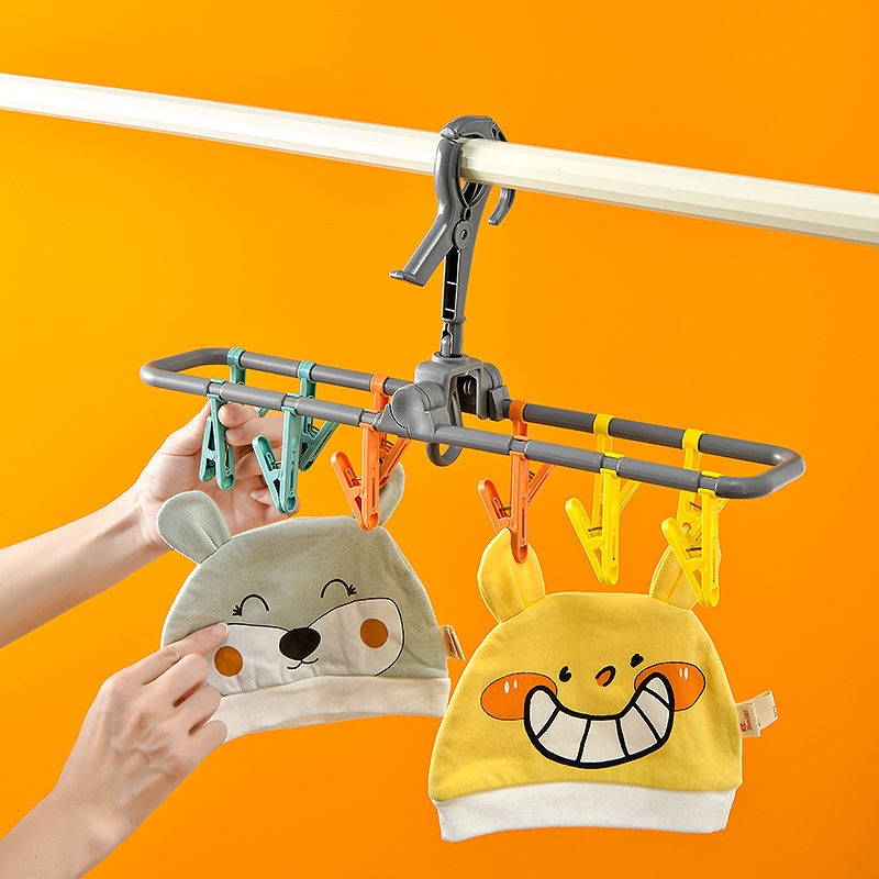 Giá Phơi Đồ Đa Năng Dạng Gập Tiện Dụng Cho Gia Đình/ Túc Xá