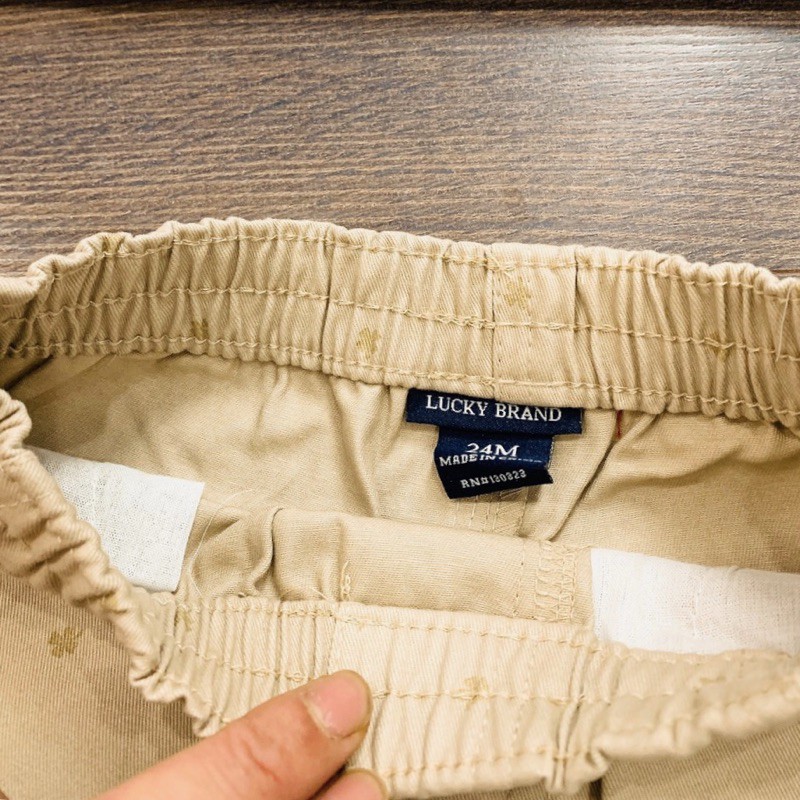 Bộ Lucky Brand áo thun quần kaki - RABBITSHOP (HÀNG SALE KHÔNG ĐỔI TRẢ)
