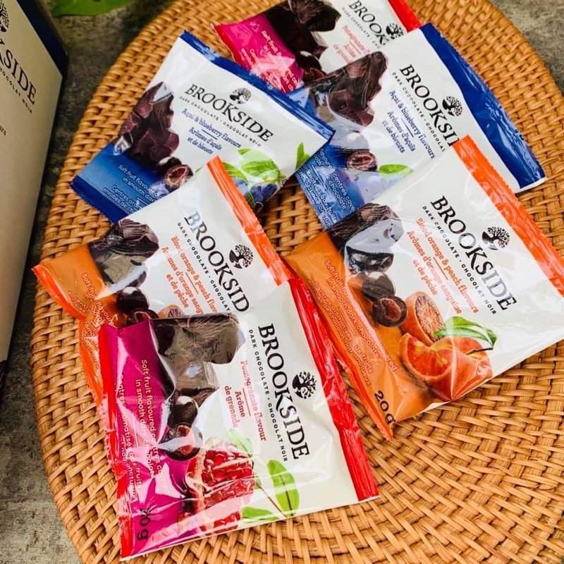 Socola Brookside 800gr 40 gói nhỏ 3 vị