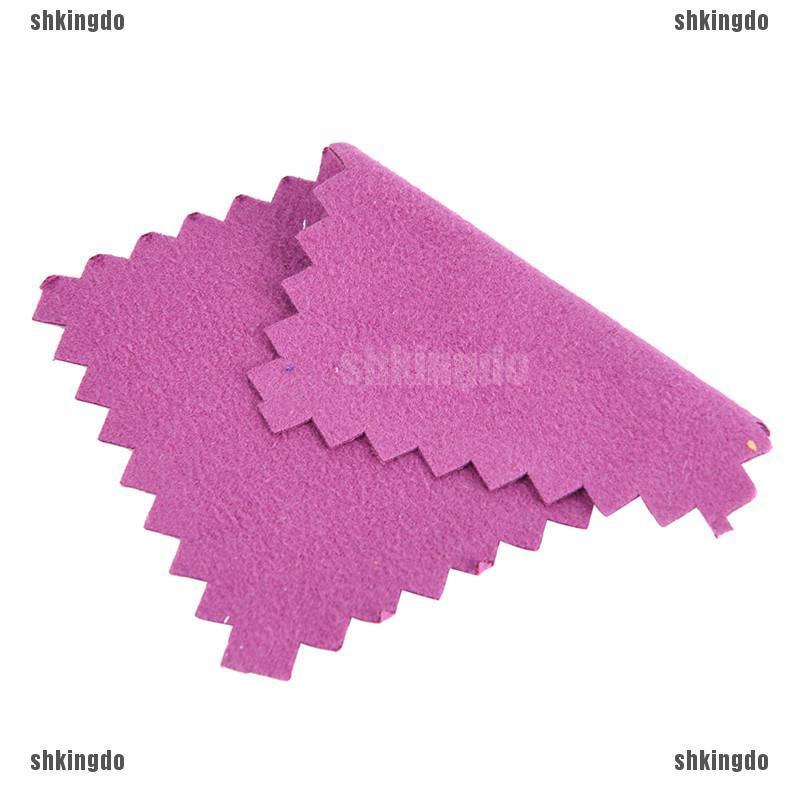 Set 10 cái khăn vệ sinh và đánh bóng trang sức tiện dụng