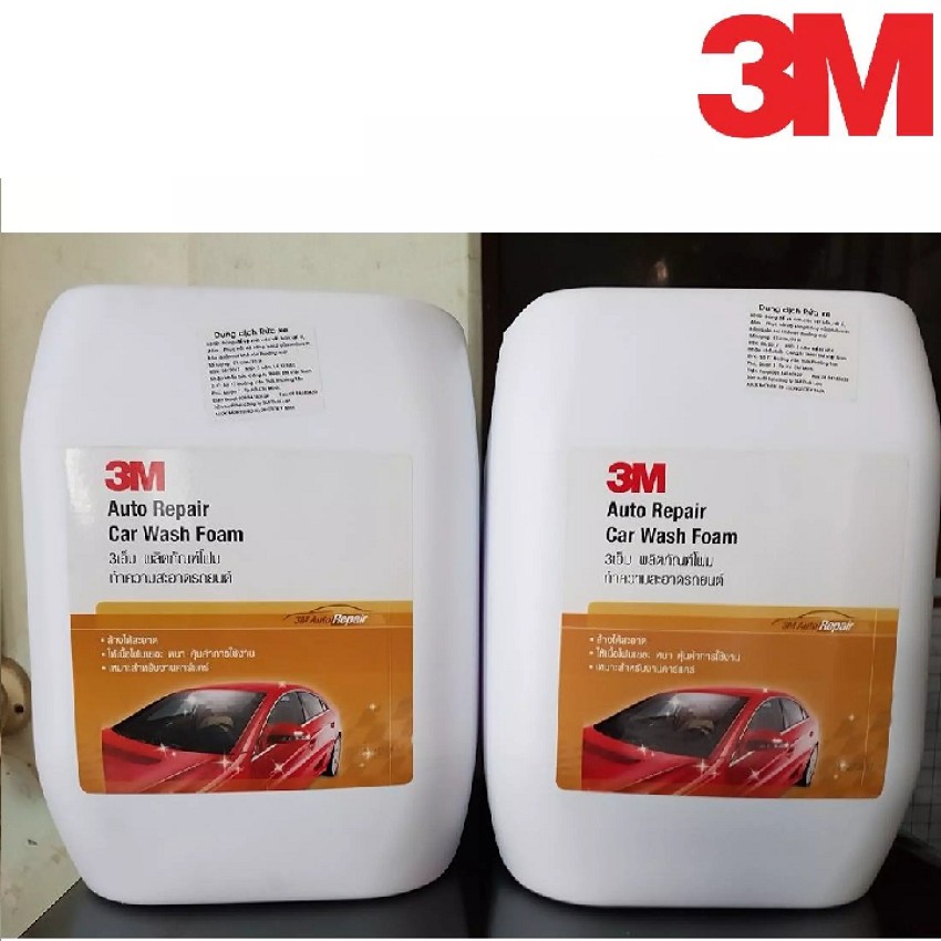 [CHẤT LƯỢNG] NƯỚC RỬA XE 3M AUTO REPAIR CAR WASH FOAM tẩy sạch bụi và cặn bẫn mà không làm mất lớp sáp bảo vệ sơn bóng