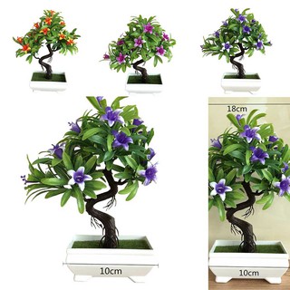 Chậu cây cảnh giả xinh đẹp dùng để trang trí